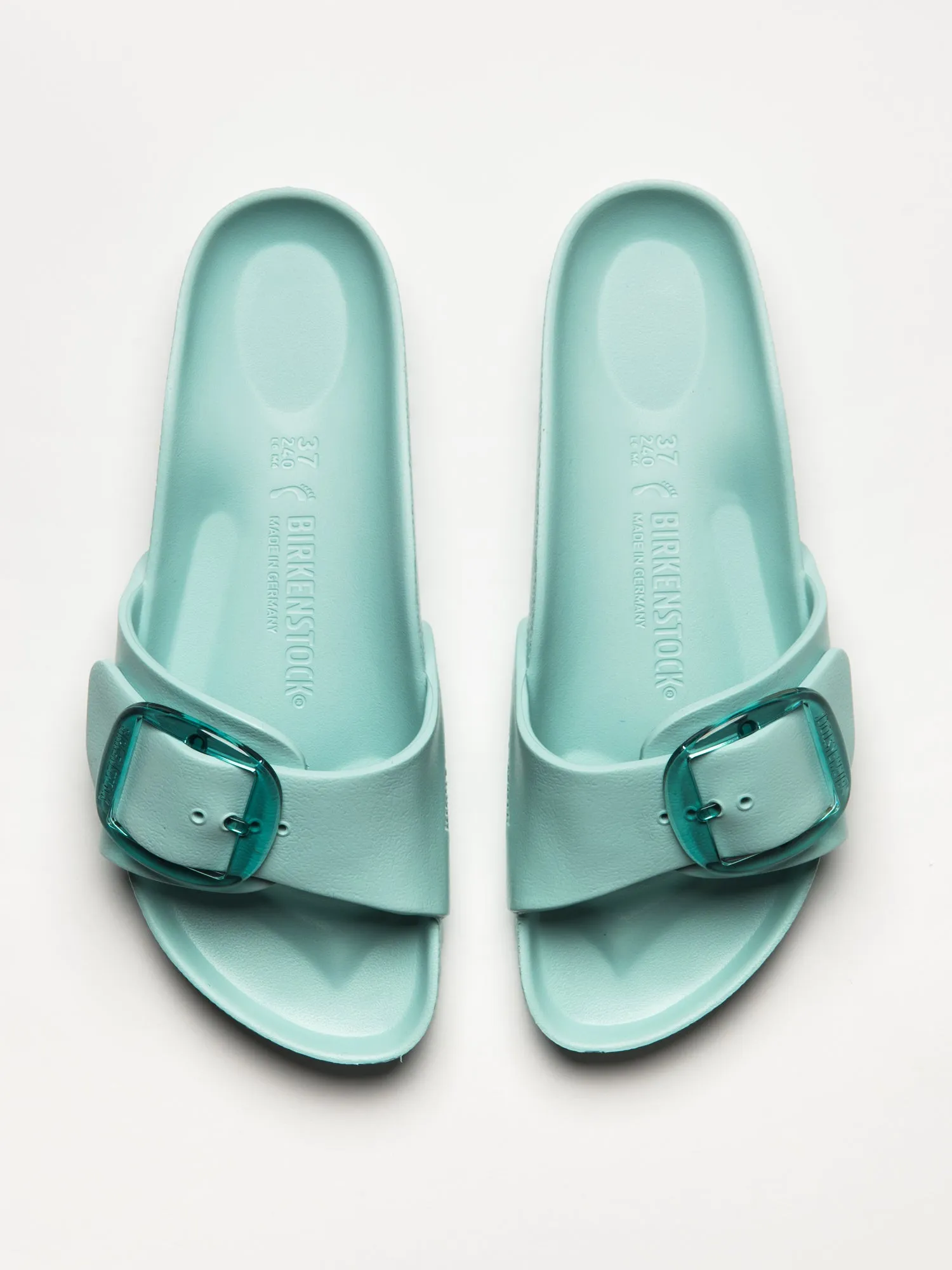 WOMENS BIRKENSTOCK MADRID BIG BUCKLE EVA SANDALS - MEDIUM/NARROW - AQUA sold by Blackwell product image thumbnail 4