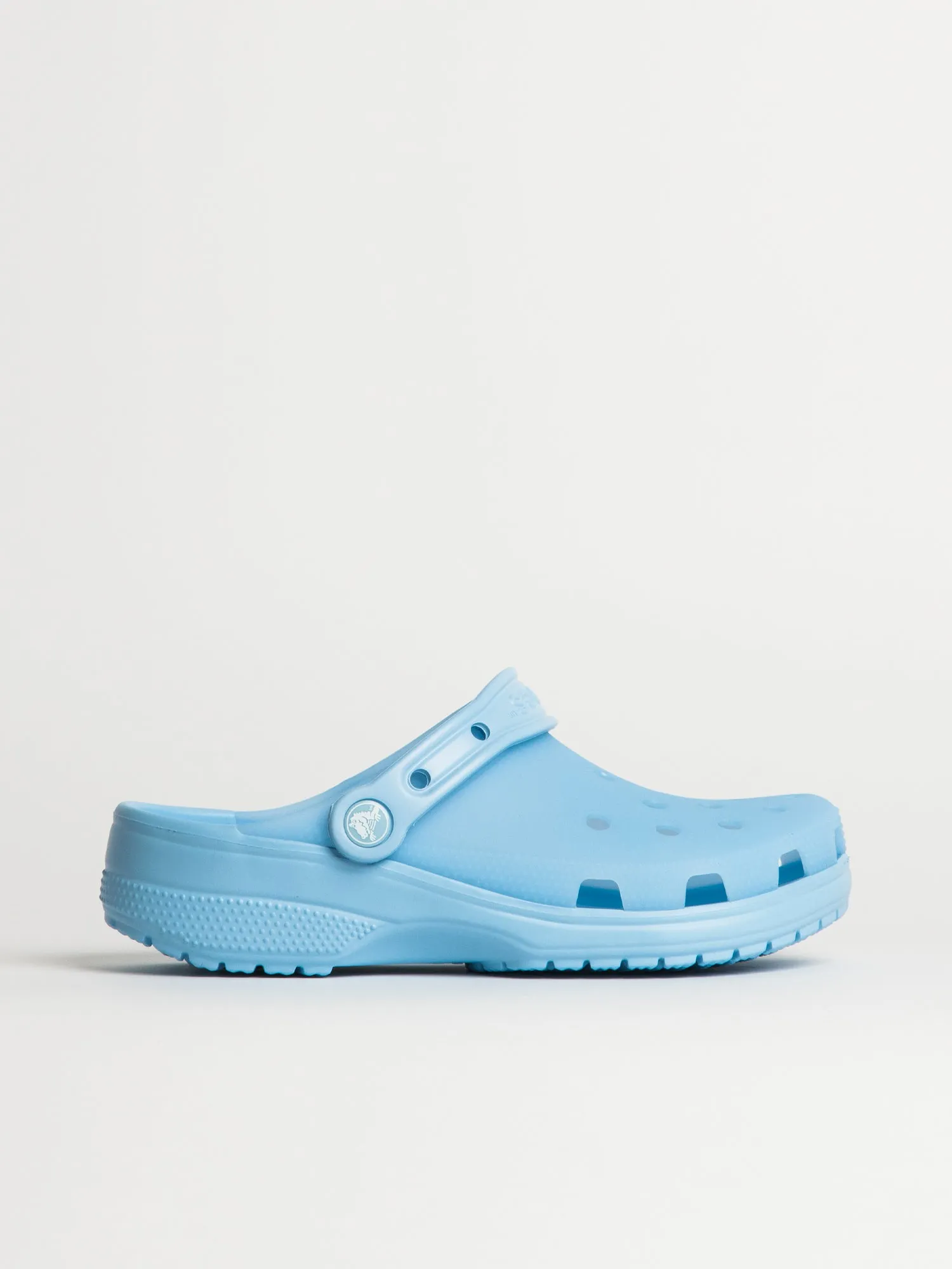 WOMENS CROCS FROSTED CLOG - BLUE sold by Blackwell