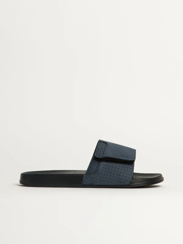 MENS BLACKWELL BEAU ADJUSTABLE SLIDE - NAVY sold by Blackwell