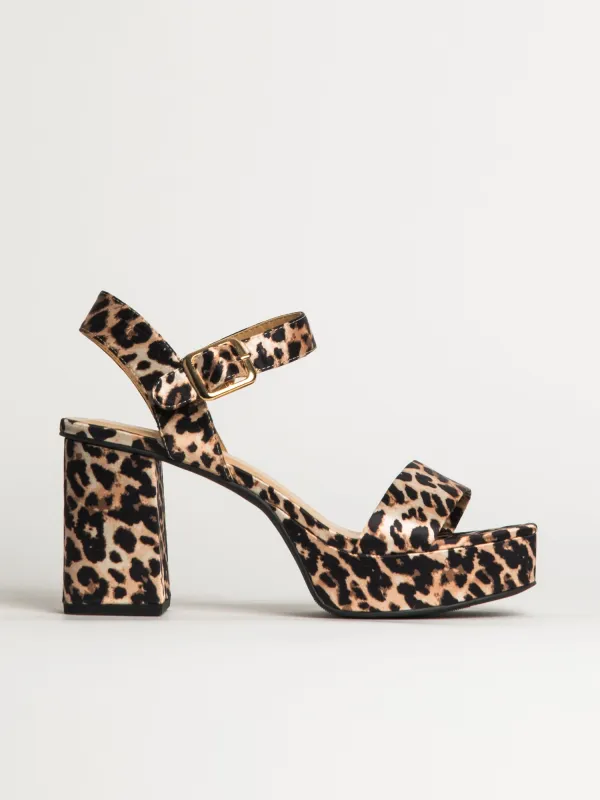 WOMENS HARLOW ESPRESSO - LEOPARD sold by Blackwell