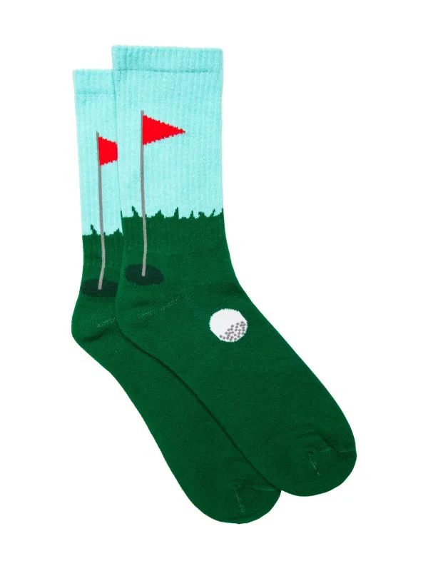 GOLF SOCKS - GREEN sold by Blackwell