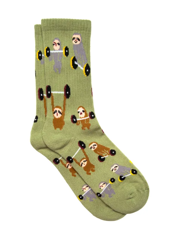 WORKOUT SOCKS - SAGE sold by Blackwell