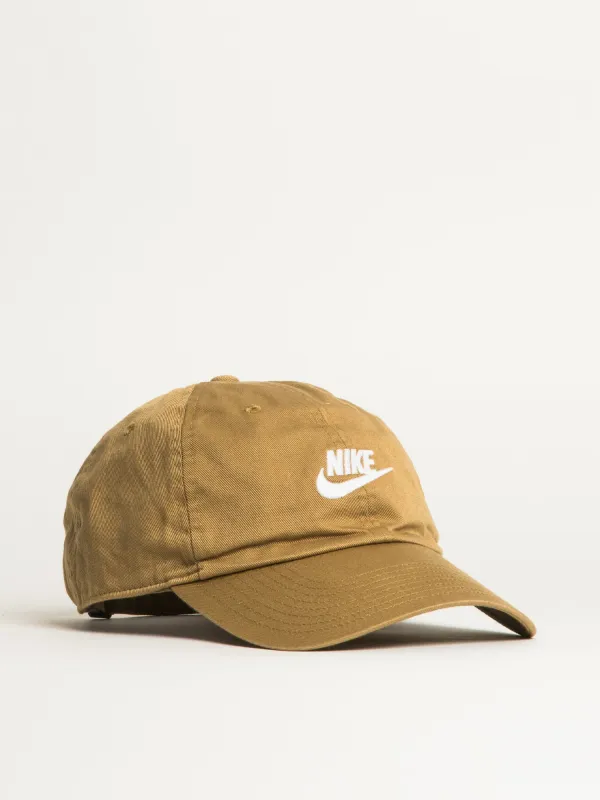 NIKE CLUB FUTURA WASH CAP - BEIGE sold by Blackwell