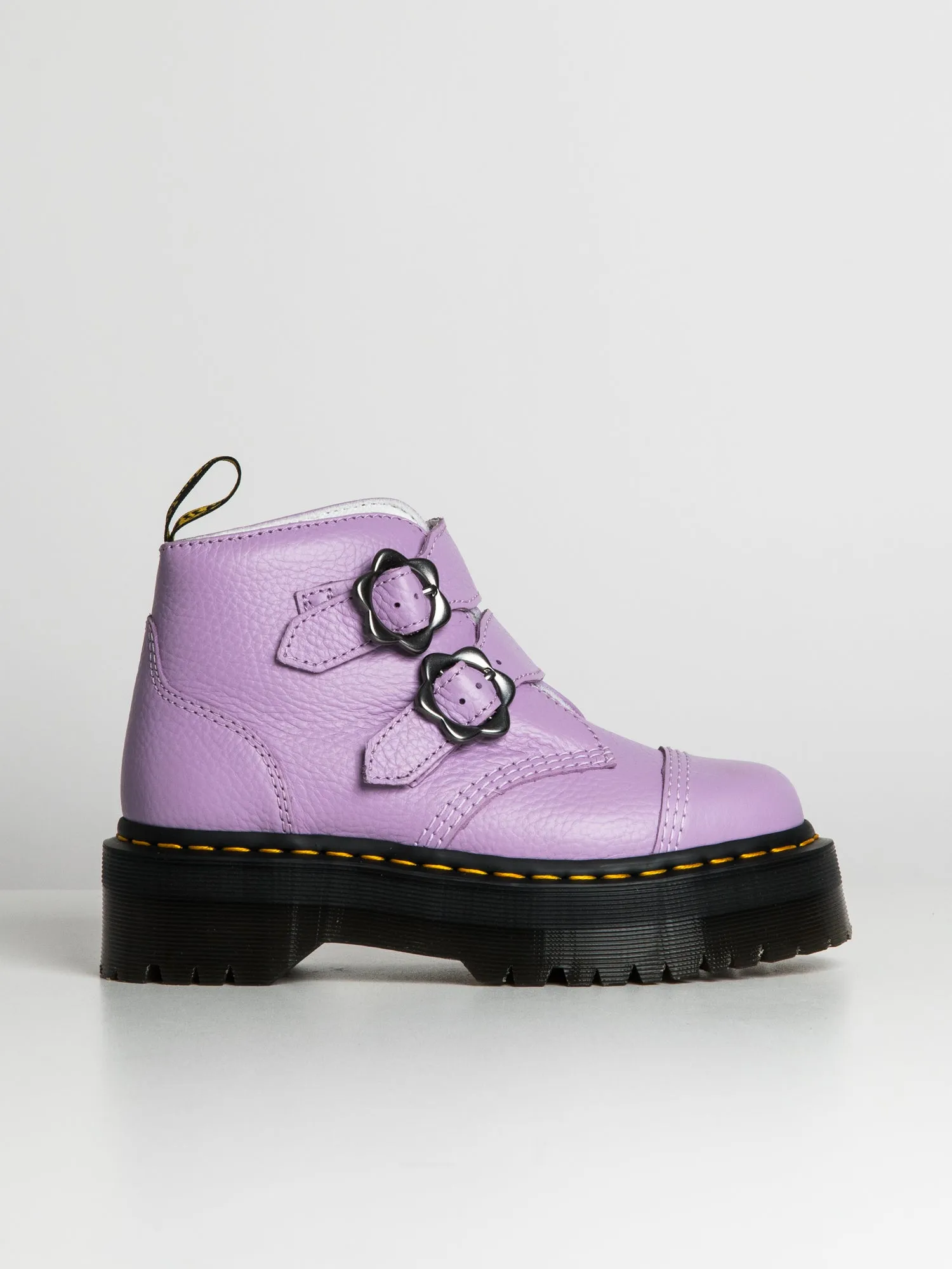 WOMENS DR MARTENS DEVON FLOWER MILLED NAPPA - CLEARANCE sold by Blackwell