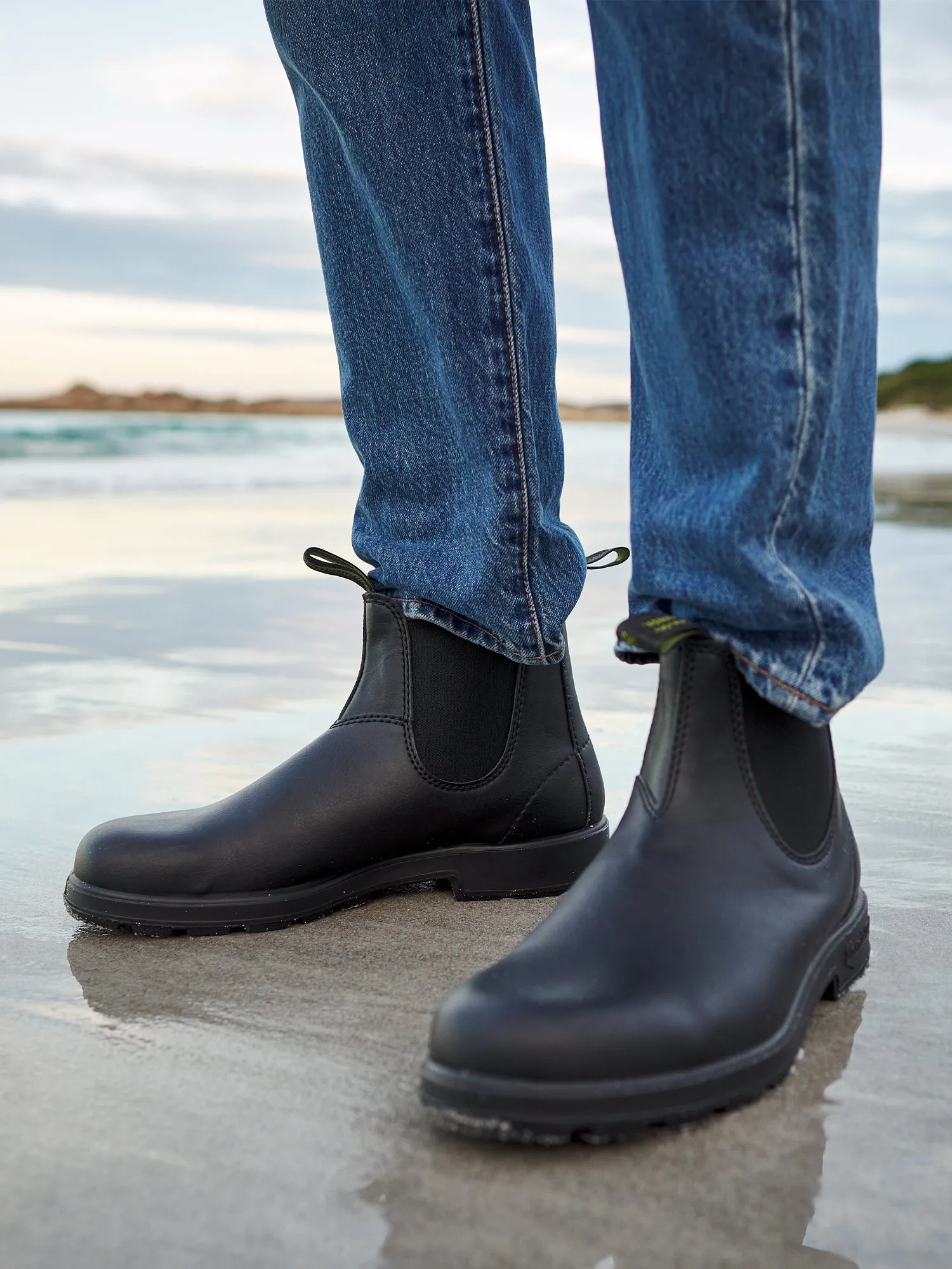 WOMENS BLUNDSTONE ORIGINAL VEGAN BLACK sold by Blackwell product image thumbnail 3