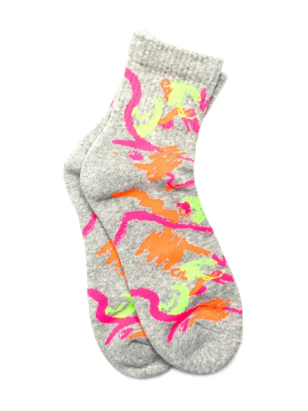 SCOUT & TRAIL SCRIBBLES SOCKS - CLEARANCE made by Blackwell