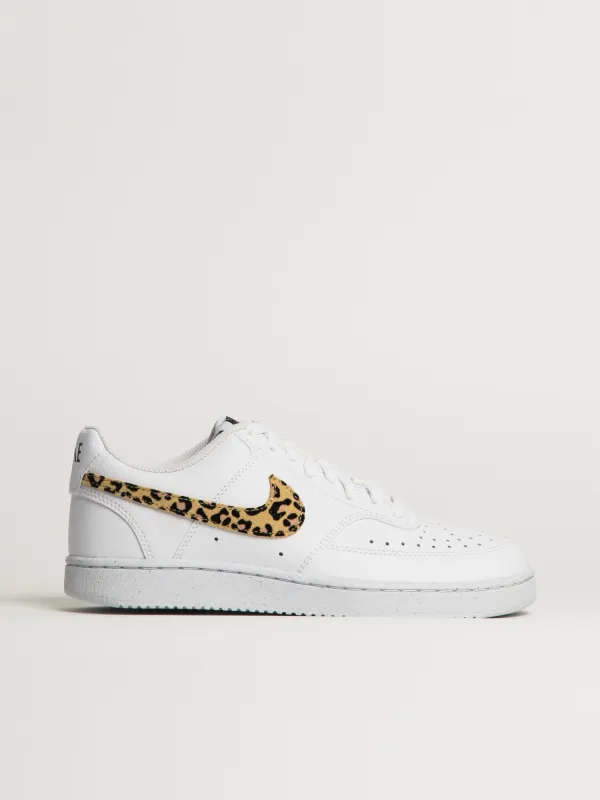 WOMENS NIKE COURT VISION LOW NEXT NATURE SNEAKER - WHITE sold by Blackwell