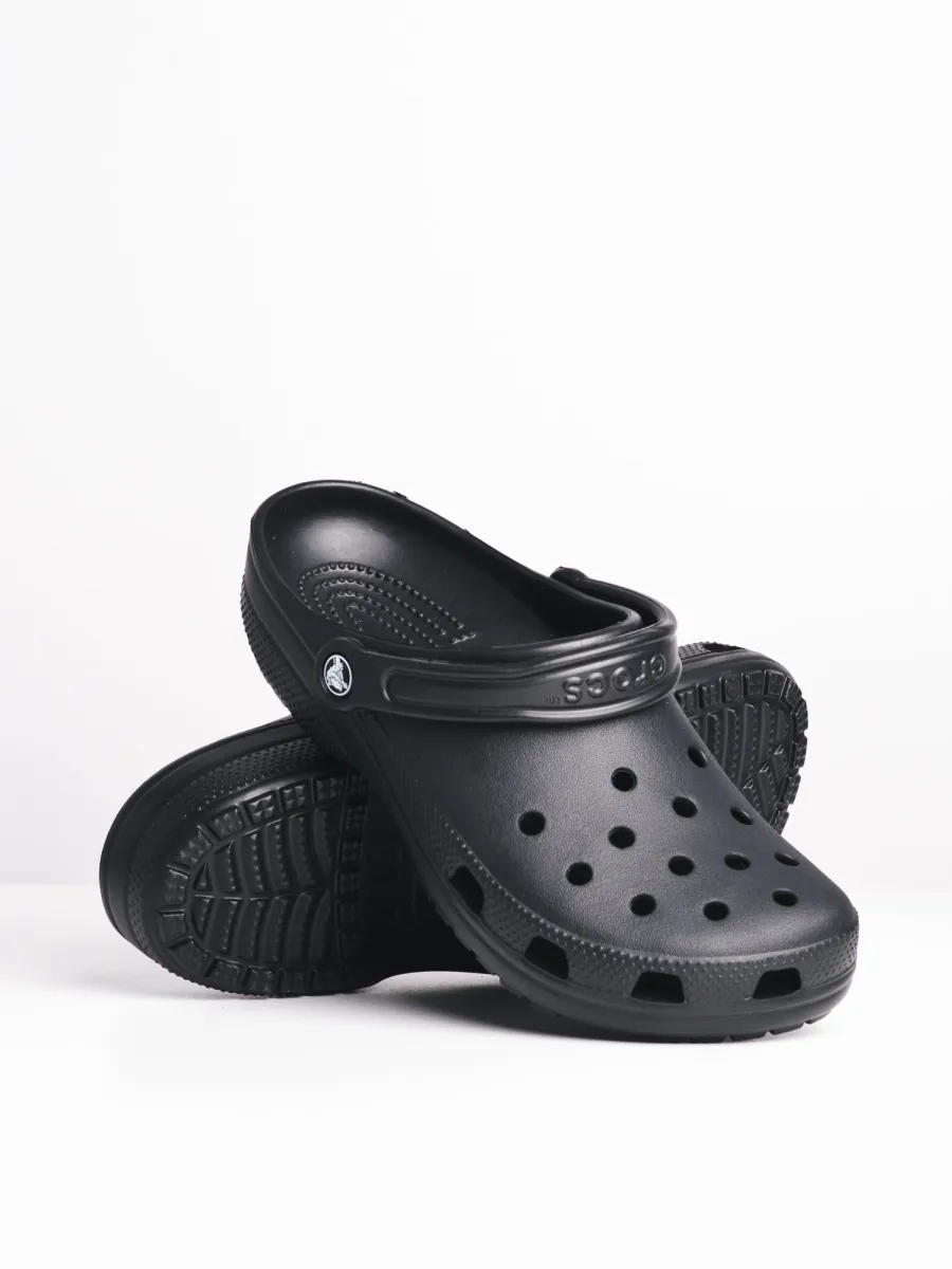 MENS CROCS CLASSIC CLOGS - BLACK sold by Blackwell