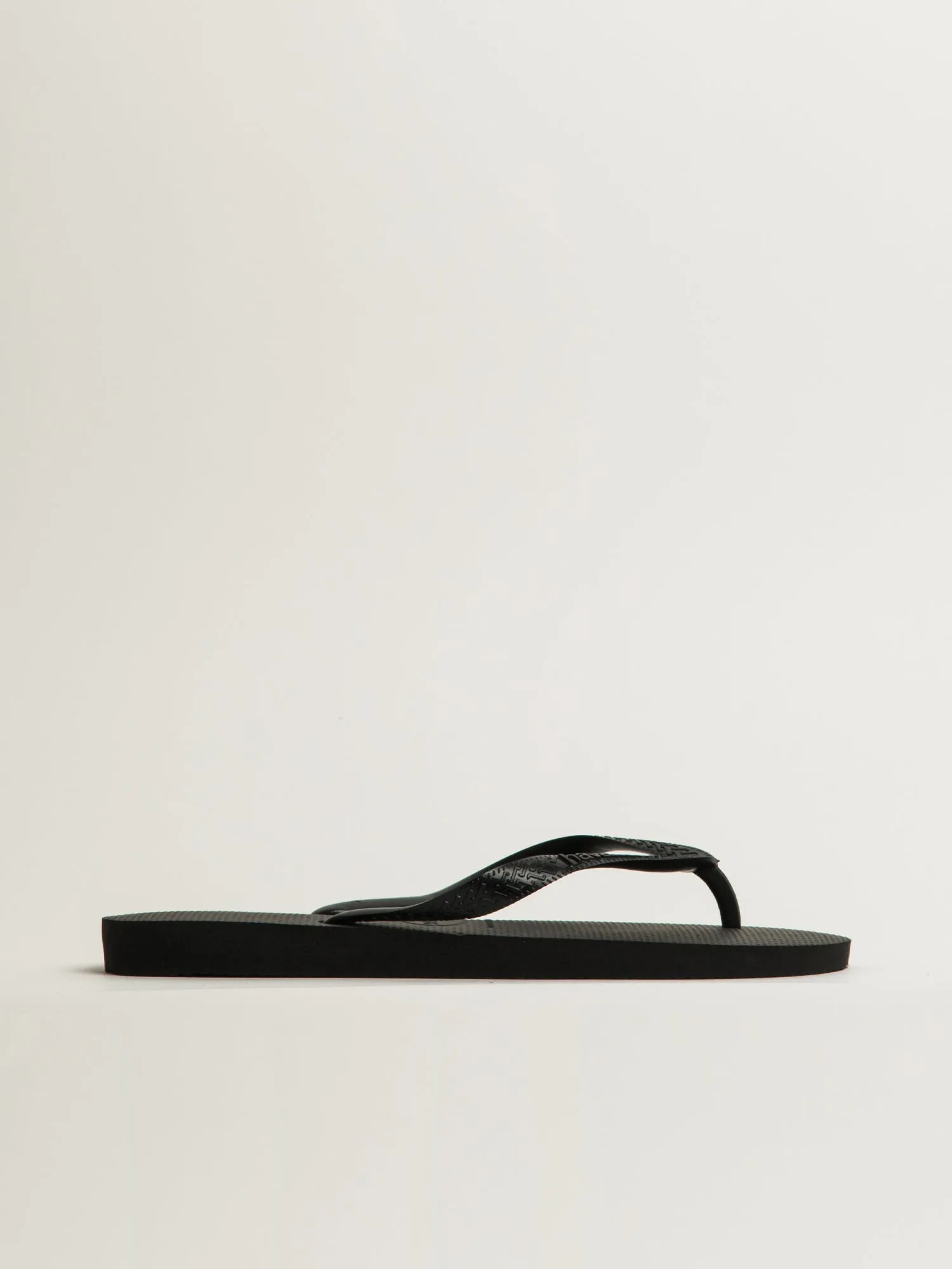 MENS HAVAIANAS TOP SANDALS - BLACK sold by Blackwell