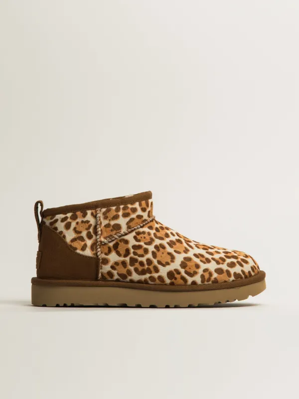WOMENS UGG CLASSIC ULTRA MINI PLAINS - LEOPARD made by UGG