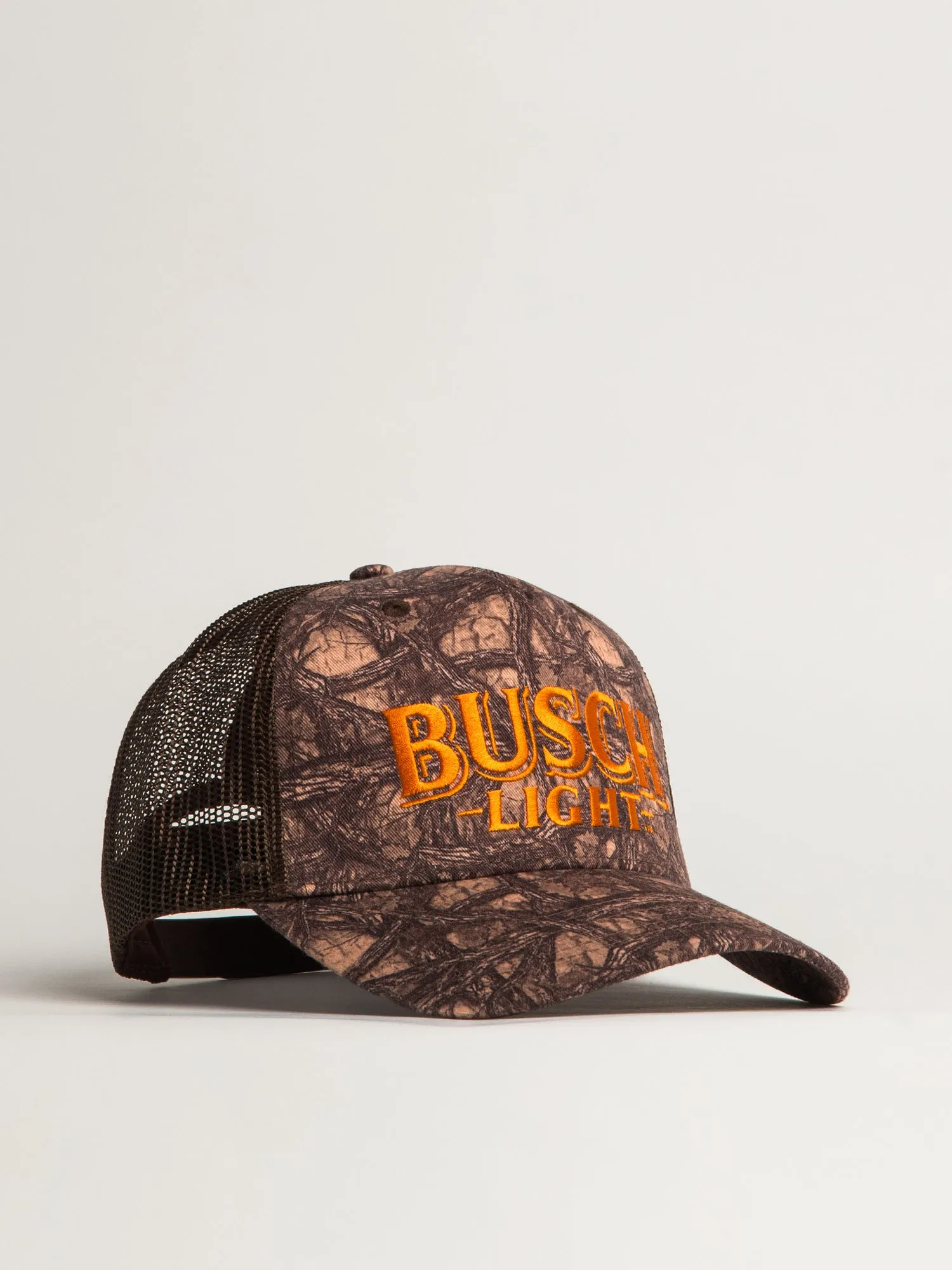 CAMO BUSCH TRUCKER HAT sold by Blackwell