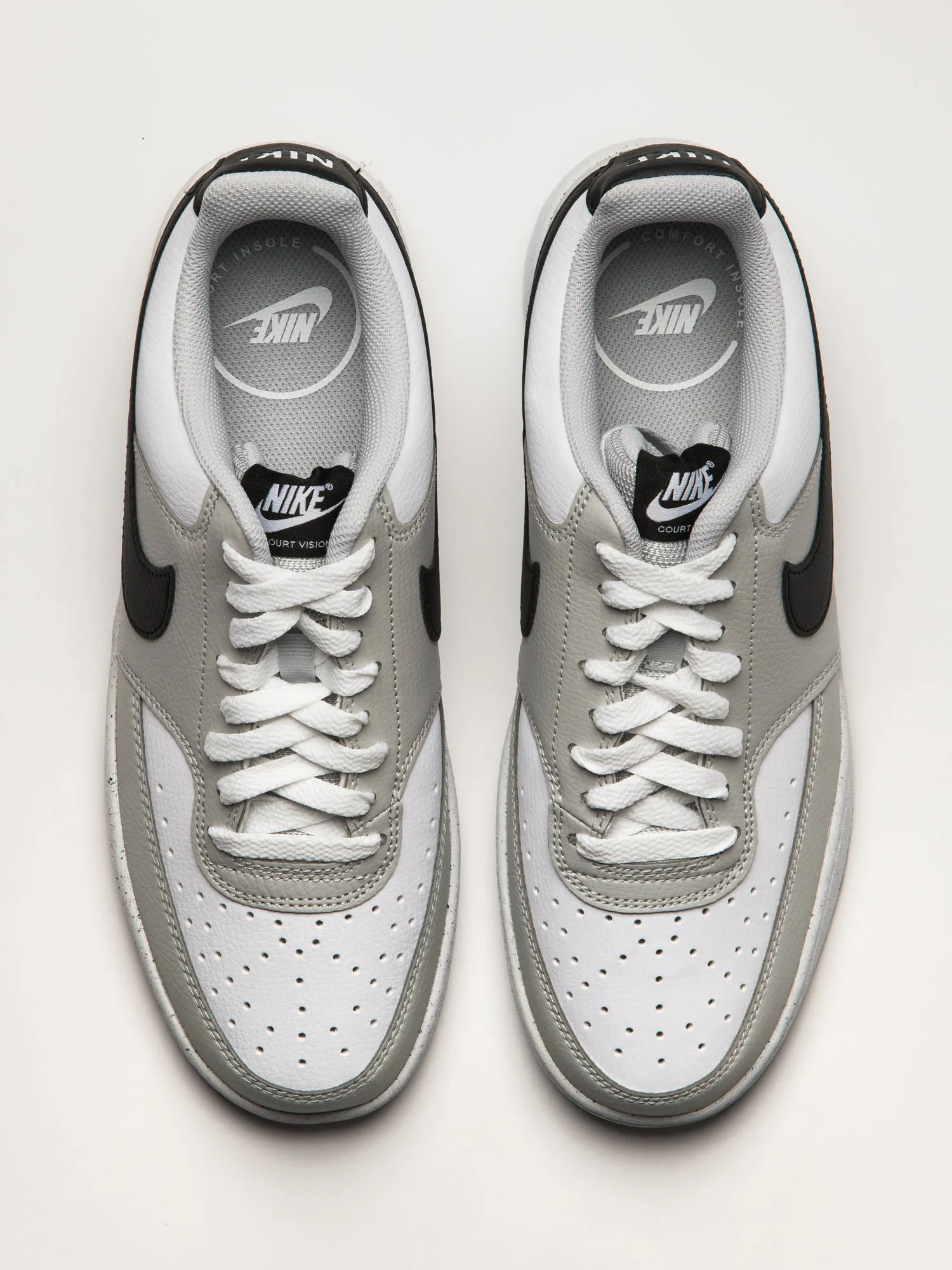 MENS NIKE COURT VISION LOW SNEAKER - GREY FOG sold by Blackwell product image thumbnail 4