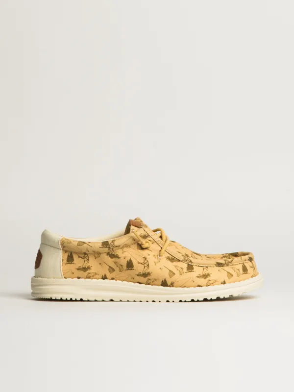 MENS HEY DUDE WALLY FLY FISHING - TAN made by Hey Dude