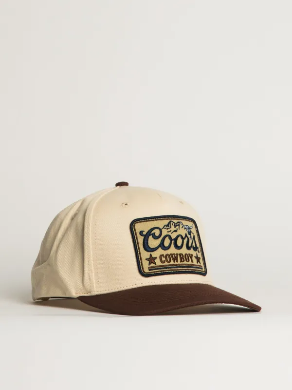 COORS COWBOY SNAP Hat made by Coors