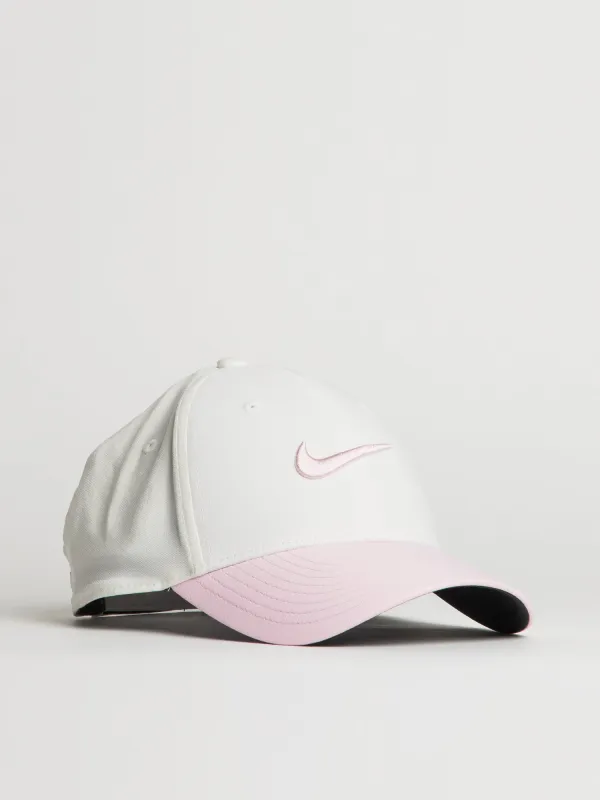 NIKE CLUB STRUCTURED SWOOSH CAP - PINK made by Nike