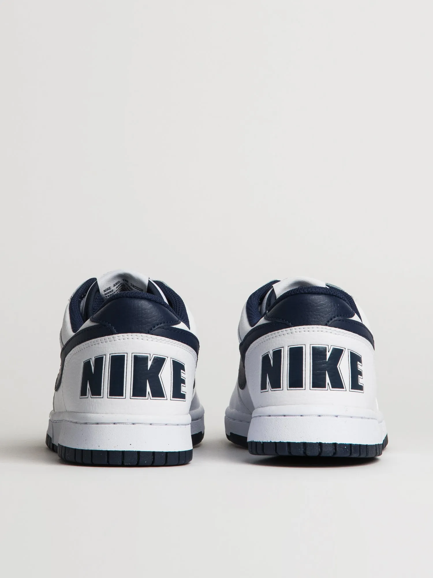MENS NIKE BIG NIKE LOW SNEAKER - WHITE/NAVY sold by Blackwell product image thumbnail 5