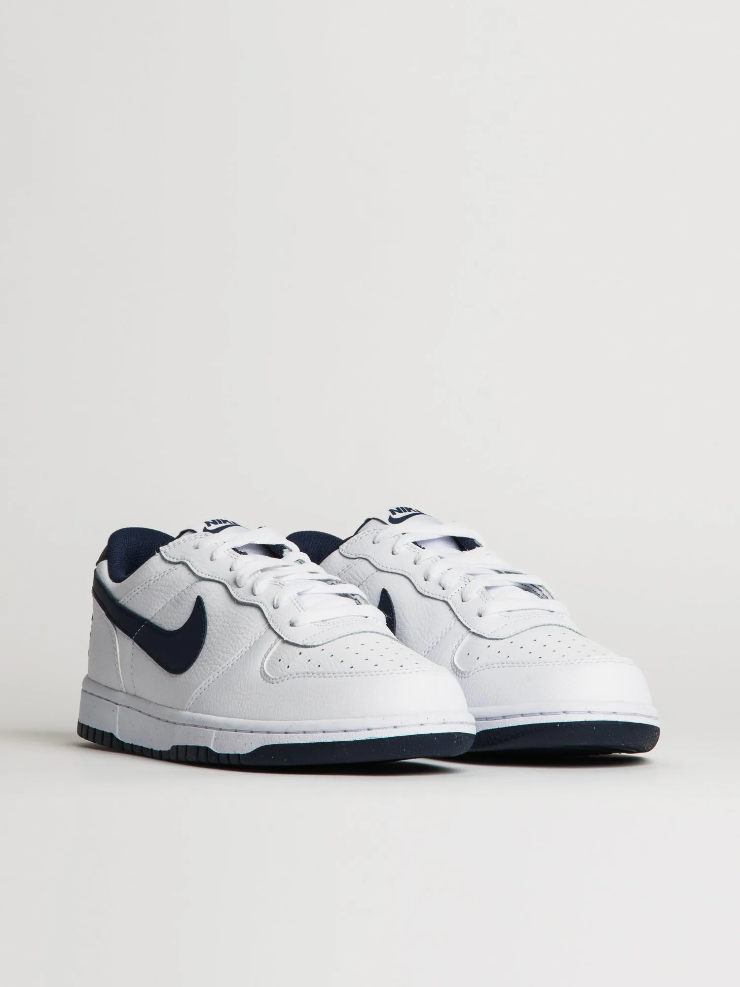 MENS NIKE BIG NIKE LOW SNEAKER - WHITE/NAVY sold by Blackwell product image thumbnail 2