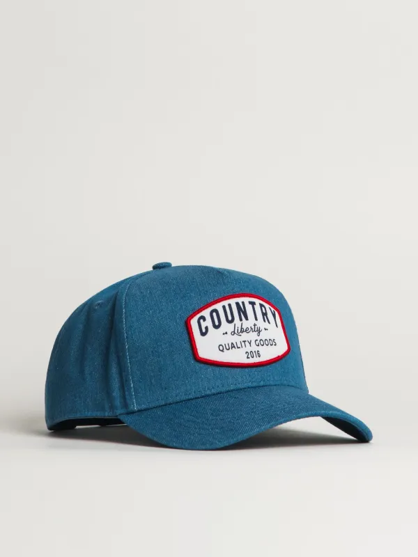 COUNTRY LIBERTY BACKROAD CLASSIC PATCH HAT made by Blackwell