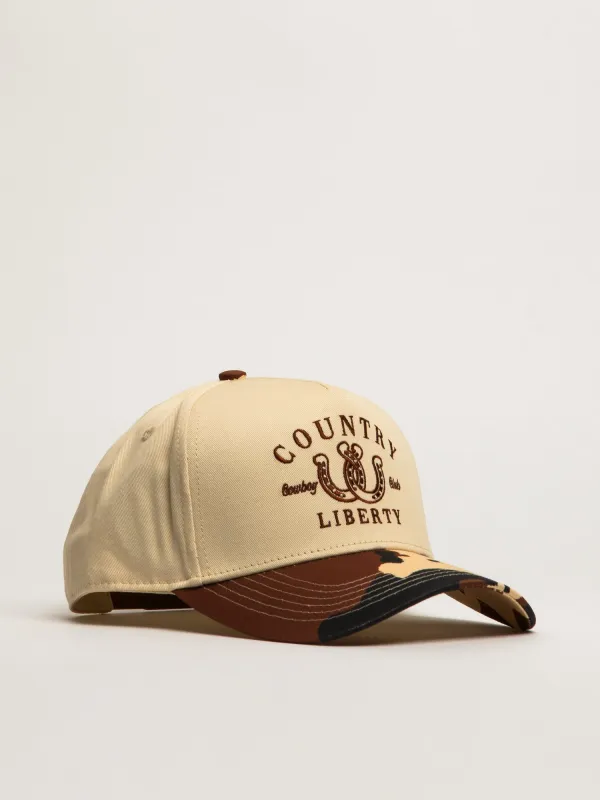 COUNTRY LIBERTY LUCKY YOU HAT - COW PRINT made by Blackwell