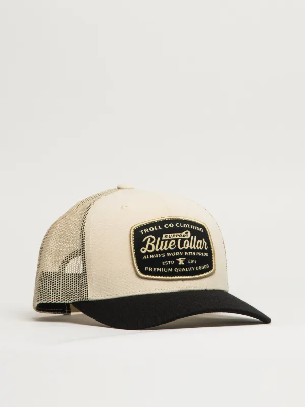 TROLL CO. SBC WORN PROUD CURVED BRIM TRK HAT - BLACK made by Blackwell