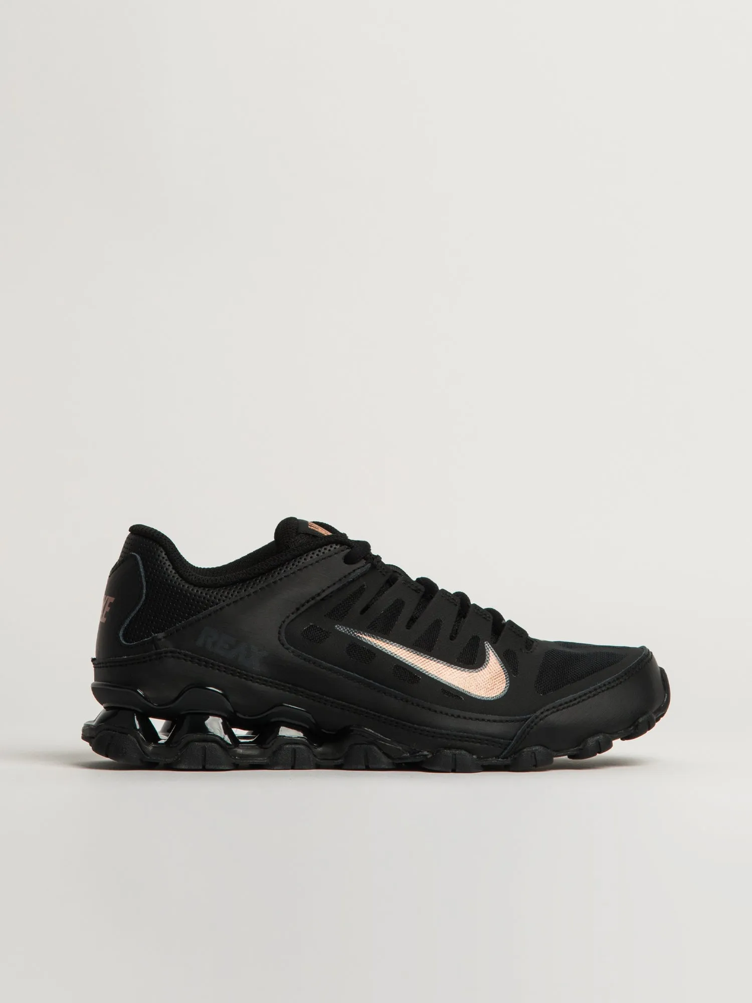 WOMENS NIKE REAX 8 TR SNEAKER - BLACK sold by Blackwell