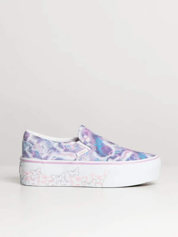 WOMENS VANS CLASSIC SLIP ON STACKFORM SNEAKER DREAMS sold by Blackwell