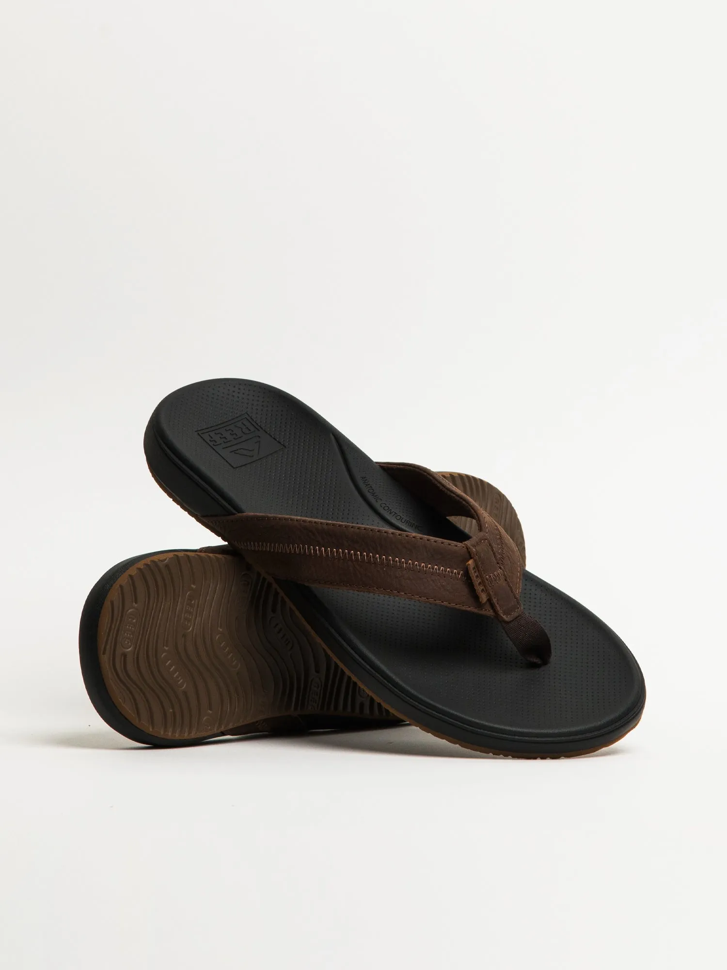 MENS REEF CUSHION PHANTOM 2.0 LEATHER SANDALS sold by Blackwell product image thumbnail 2
