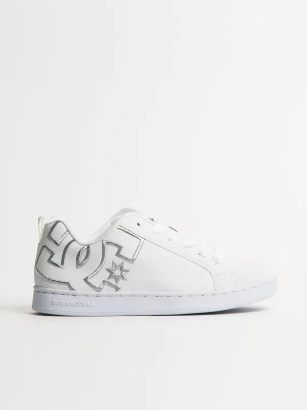 WOMENS DC SNEAKER COURT GRAFFIK SNEAKER sold by Blackwell