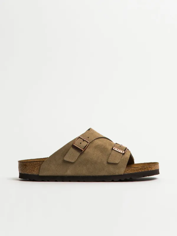 WOMENS BIRKENSTOCK ZURICH SUEDE NARROW FIT SANDALS sold by Blackwell