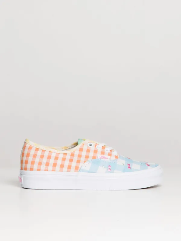 WOMENS VANS AUTHENTIC GINGHAM BLOCK SNEAKER - CLEARANCE sold by Blackwell