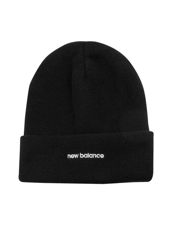 NEW BALANCE LINEAR NB KNIT CUFFED BEANIE - CLEARANCE made by New Balance