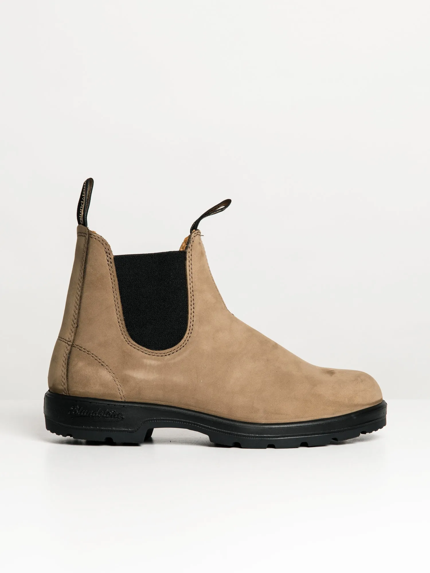 MENS BLUNDSTONE CLASSIC - STONE NUBUCK sold by Blackwell