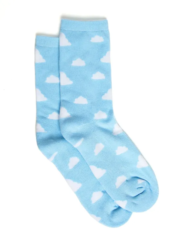 SCOUT & TRAIL CLOUD PRINT SOCK sold by Blackwell