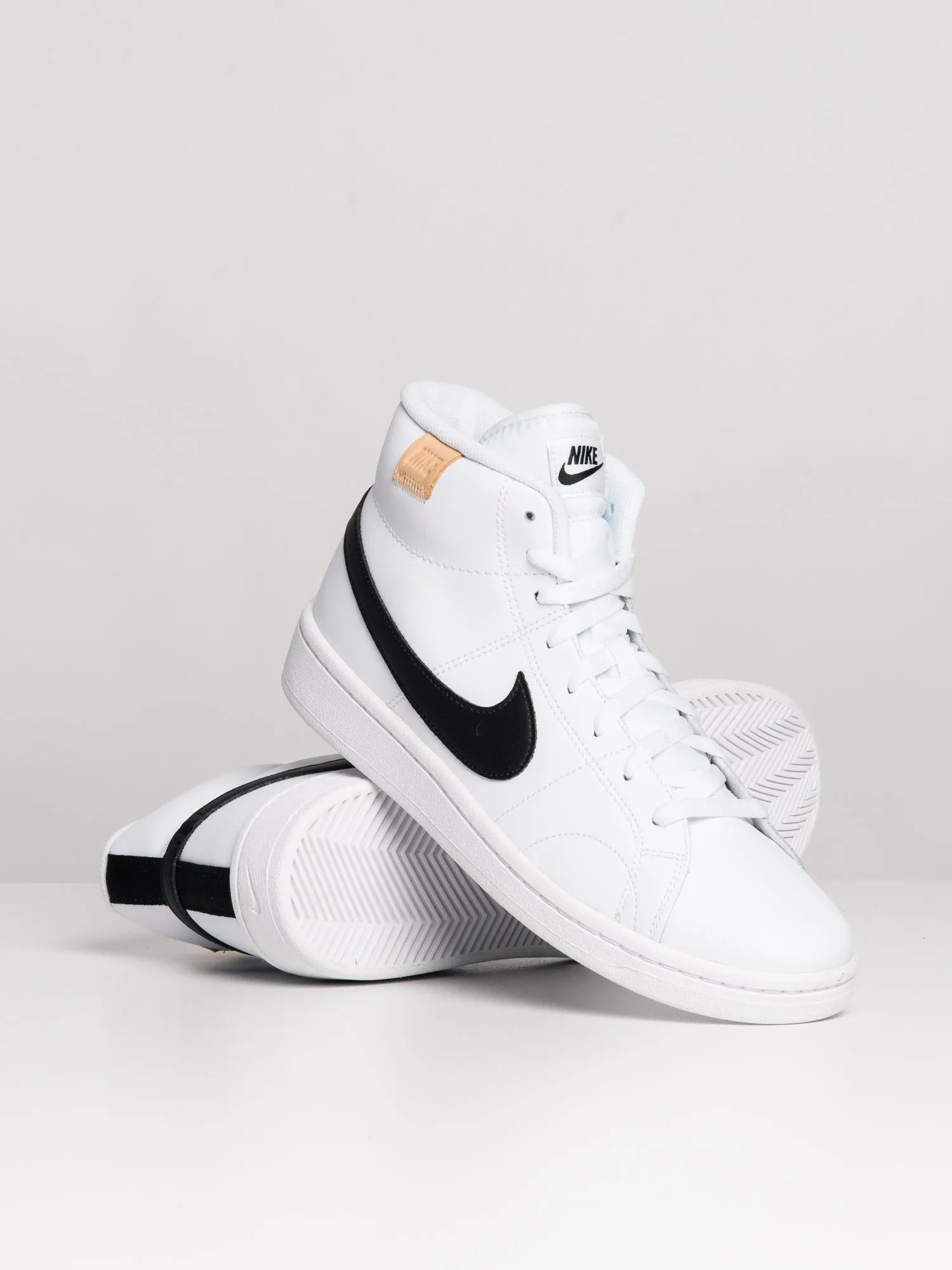 MENS NIKE COURT ROYALE 2 MID SNEAKER - WHITE/BLACK sold by Blackwell product image thumbnail 2