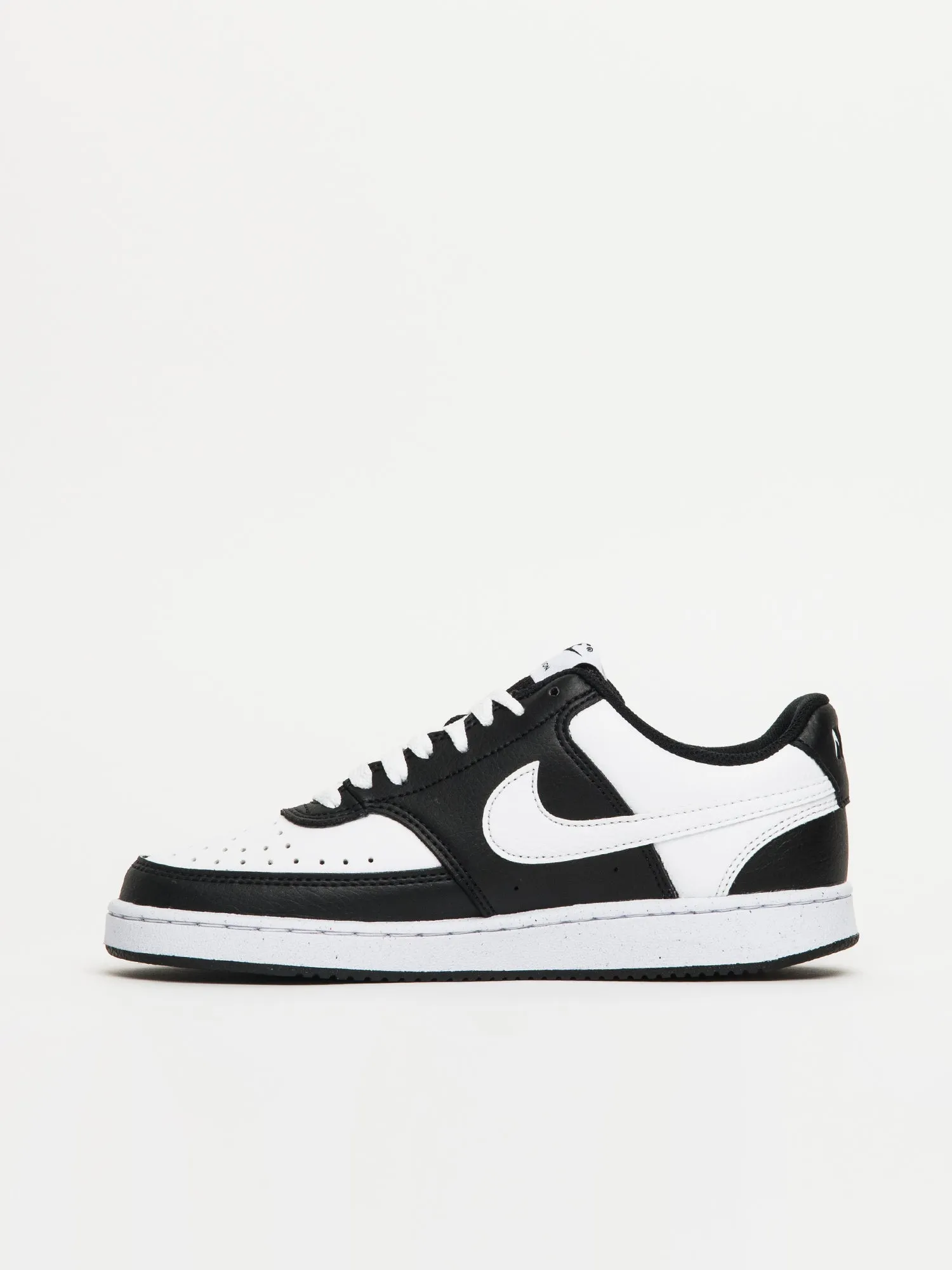 WOMENS NIKE COURT VISION LOW NEXT NATURE SNEAKER - BLACK/WHITE sold by Blackwell product image thumbnail 3