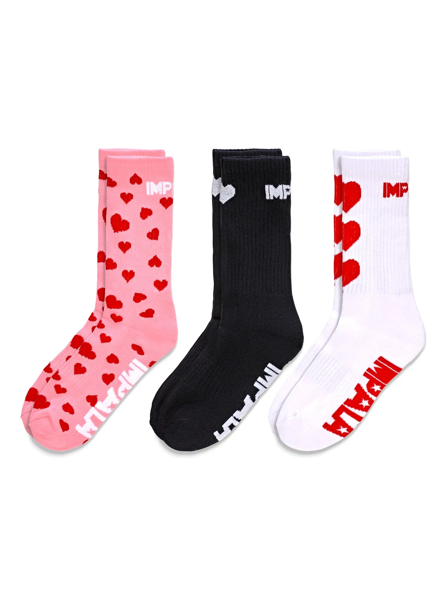 IMPALA ROLLERSKATES SKATE SOCK 3 PACK - CLEARANCE sold by Blackwell