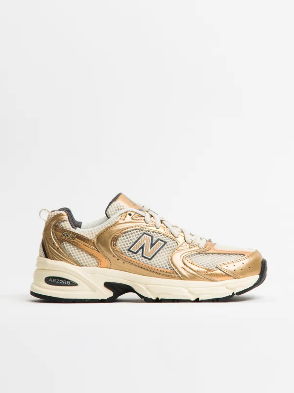 WOMENS NEW BALANCE THE 530 TURTLEDOVE/GOLD sold by Blackwell