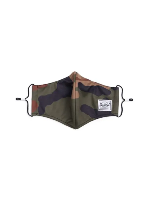 HERSCHEL SUPPLY CO. CLASSIC FITTED FACE MASK - CAMO - CLEARANCE sold by Blackwell