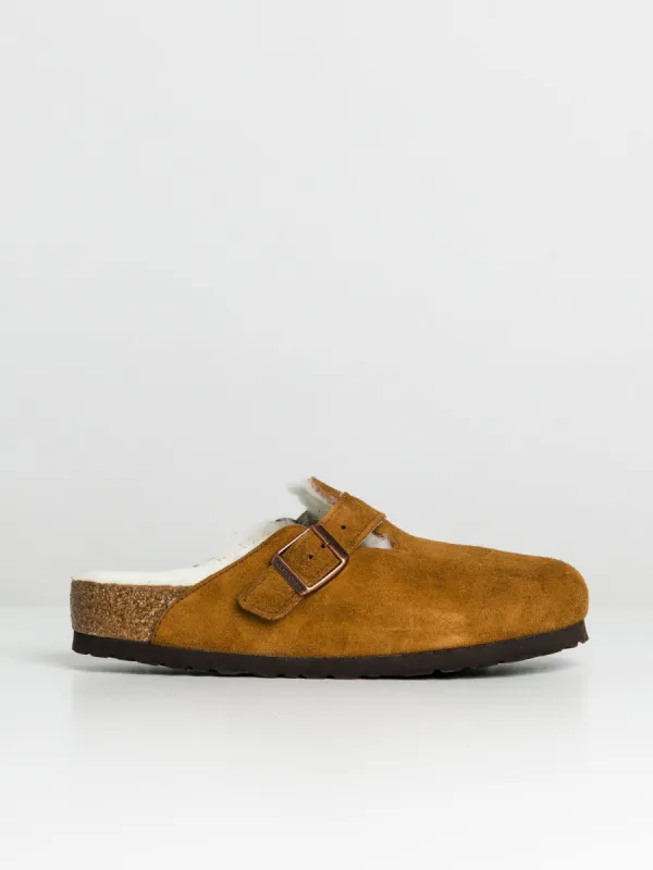 WOMENS BIRKENSTOCK BOSTON SHEARLING REGULAR CLOGS sold by Blackwell
