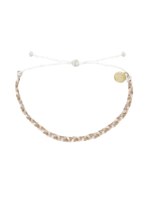 PURA VIDA MINI BRAIDED LECHE sold by Blackwell