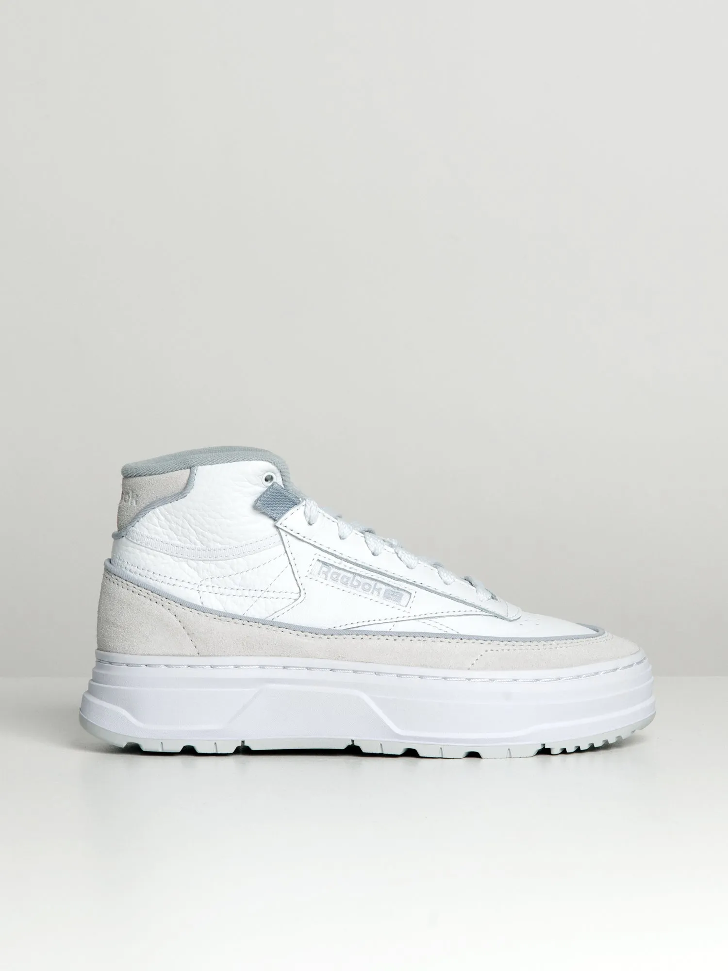 WOMENS REEBOK CLUB C GEO MID SNEAKER - CLEARANCE sold by Blackwell