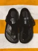 WOMENS BIRKENSTOCK GIZEH EVA BLACK SANDALS - REGULAR - BLACK sold by Blackwell