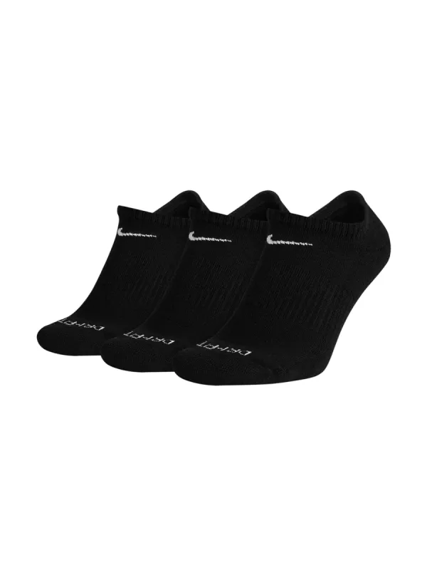 NIKE EVERYDAY CUSHIONED NO SHOW DRI FIT 3 PACK-BK sold by Blackwell