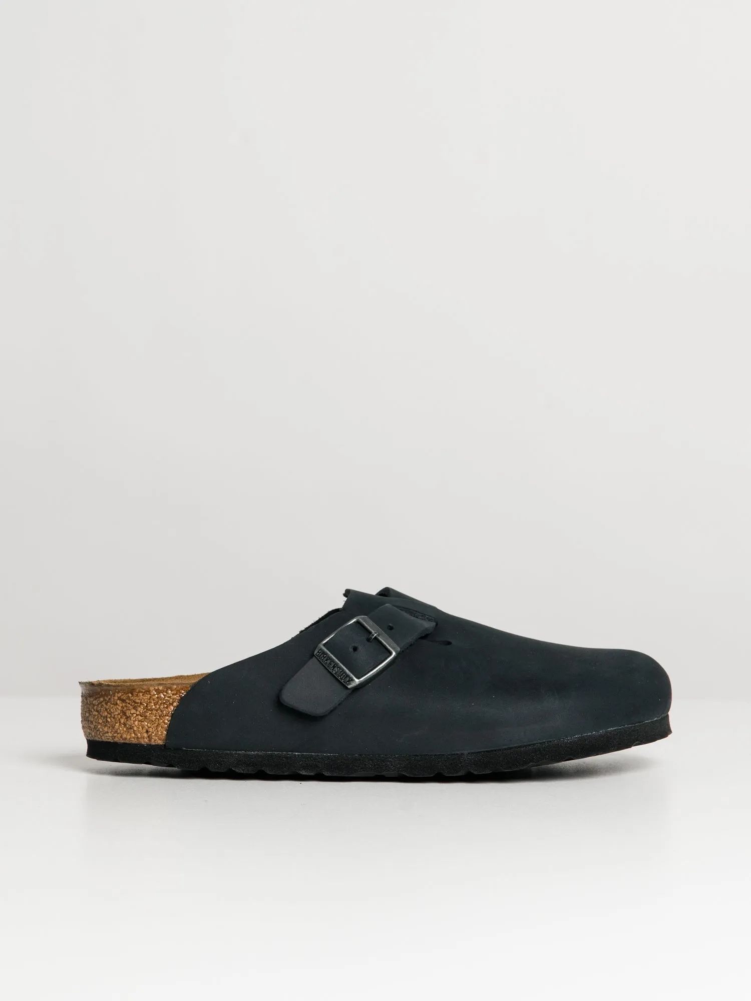 WOMENS BIRKENSTOCK BOSTON CLOG - REGULAR - BLACK sold by Blackwell