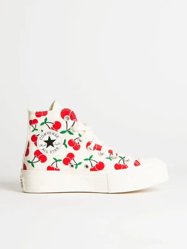 WOMENS CONVERSE CHUCK TAYLOR ALL-STARS LIFT SNEAKER - CHERRY sold by Blackwell