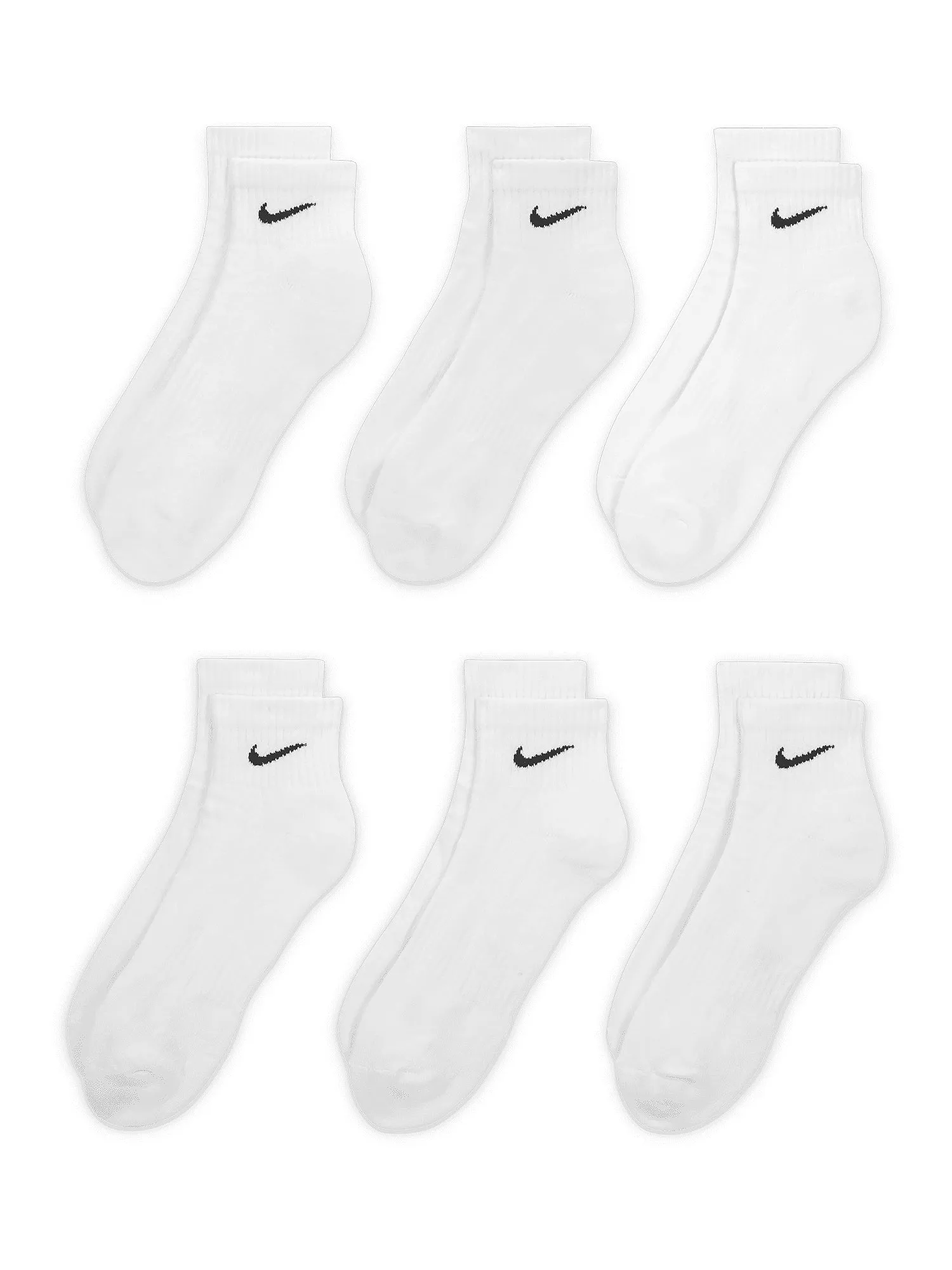 NIKE EVERYDAY CUSHIONED ANKLE SOCKS 6 PACK sold by Blackwell product image thumbnail 2