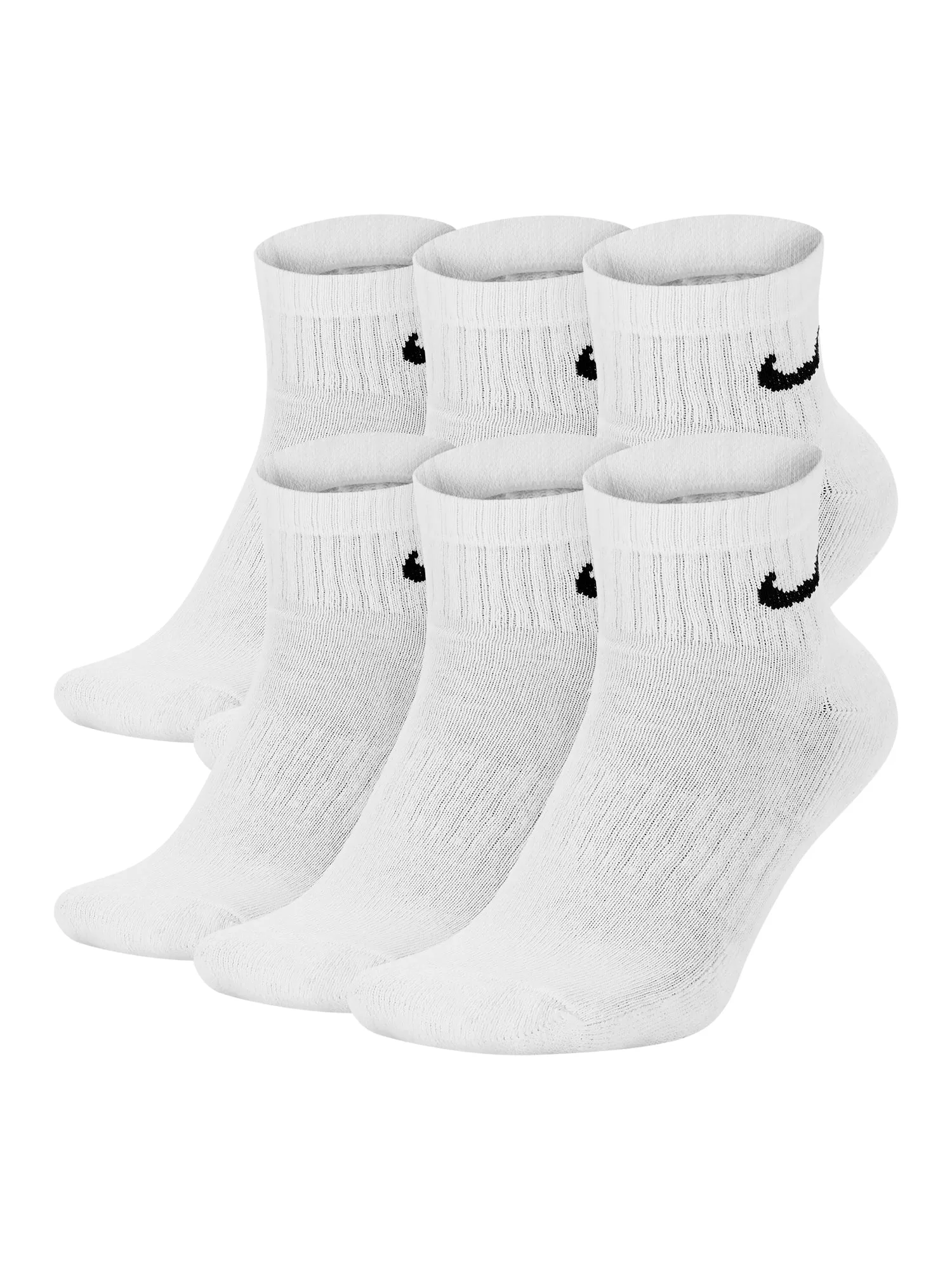 NIKE EVERYDAY CUSHIONED ANKLE SOCKS 6 PACK sold by Blackwell