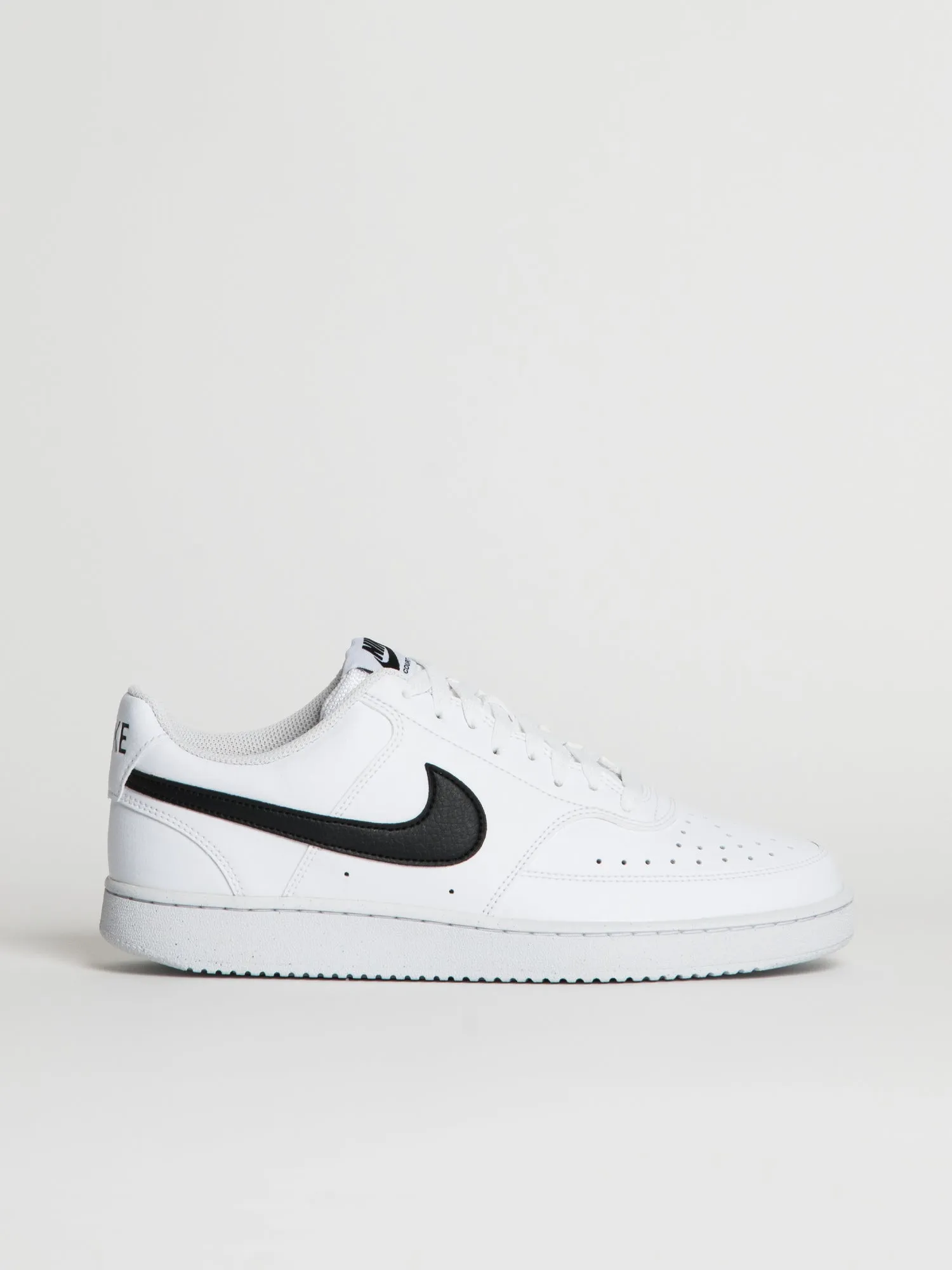 MENS NIKE COURT VISION LOW NEXT NATURE SNEAKER - WHITE/BLACK sold by Blackwell
