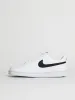 MENS NIKE COURT VISION LOW NEXT NATURE SNEAKER - WHITE/BLACK sold by Blackwell