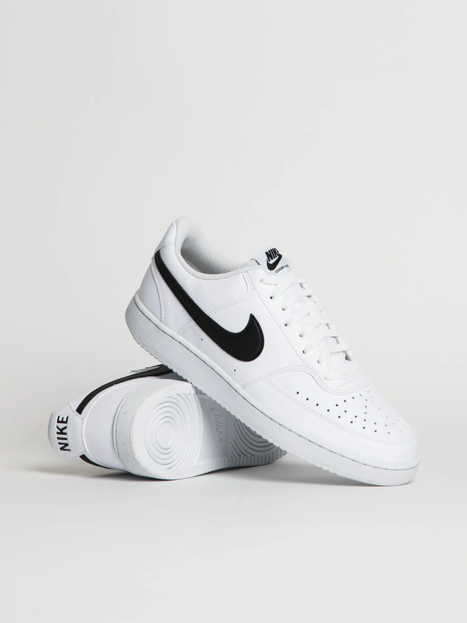MENS NIKE COURT VISION LOW NEXT NATURE SNEAKER - WHITE/BLACK sold by Blackwell product image thumbnail 2